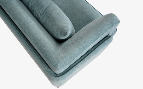 Anish Single Seater Sofa Blue