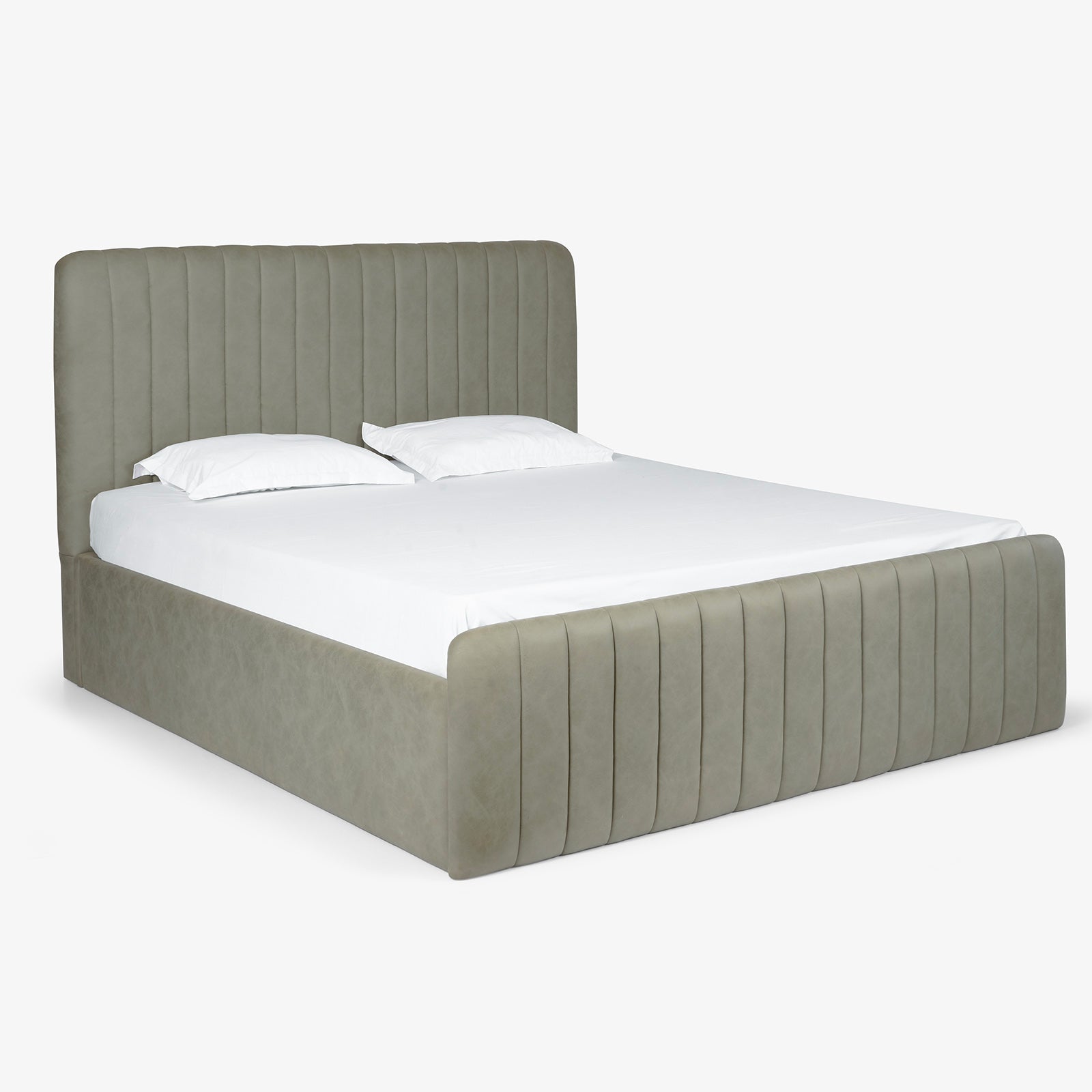 Seana Upholstered King Hydraulic Bed