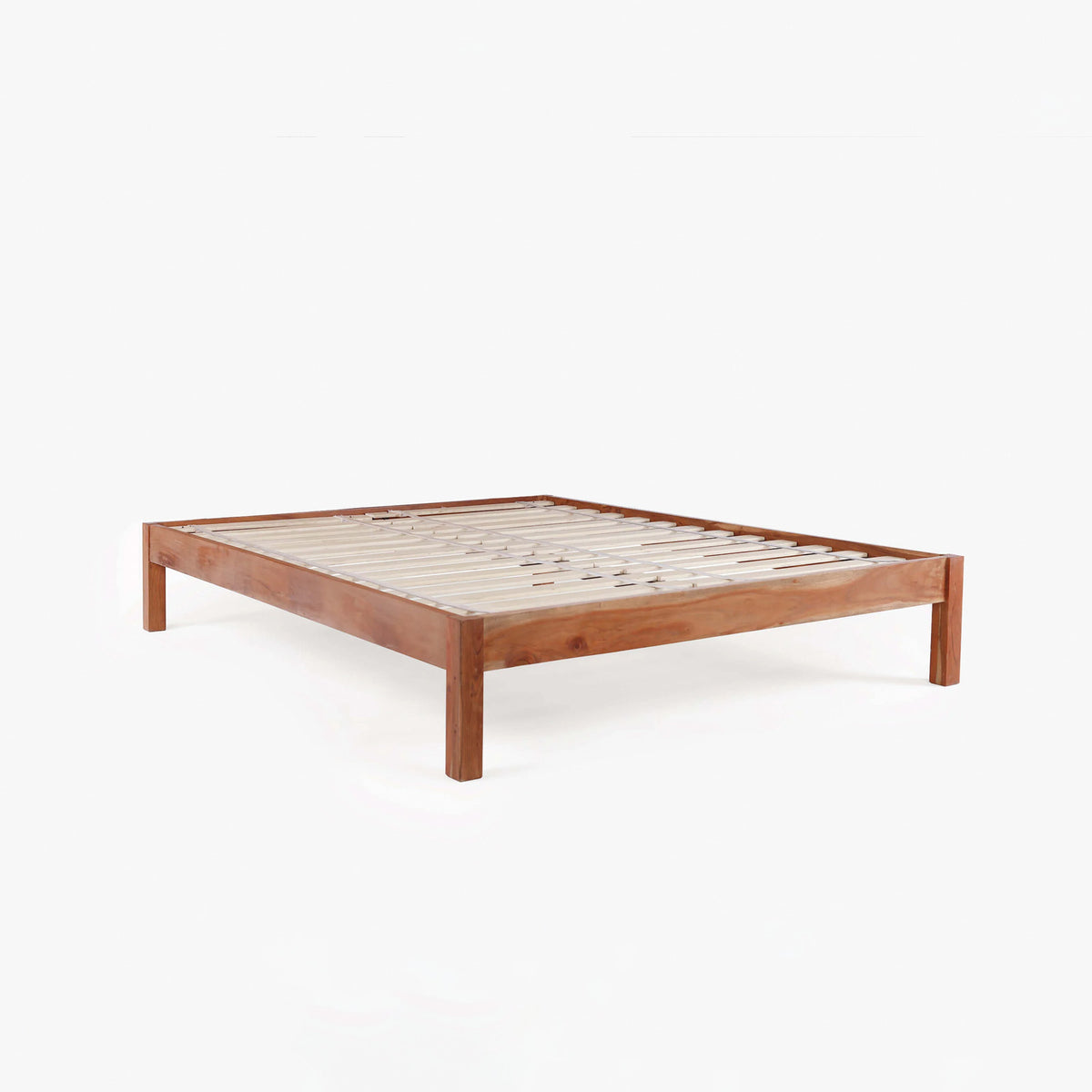 Sheesham Wood King Size Non Storage Bed Base