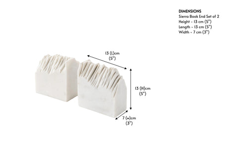 Sierra Book End Set of 2