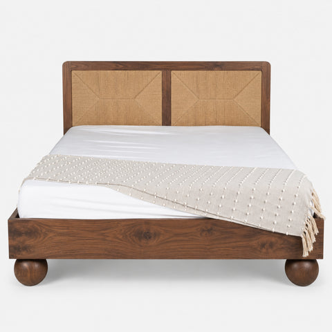 Abacus Acacia Wooden Bed