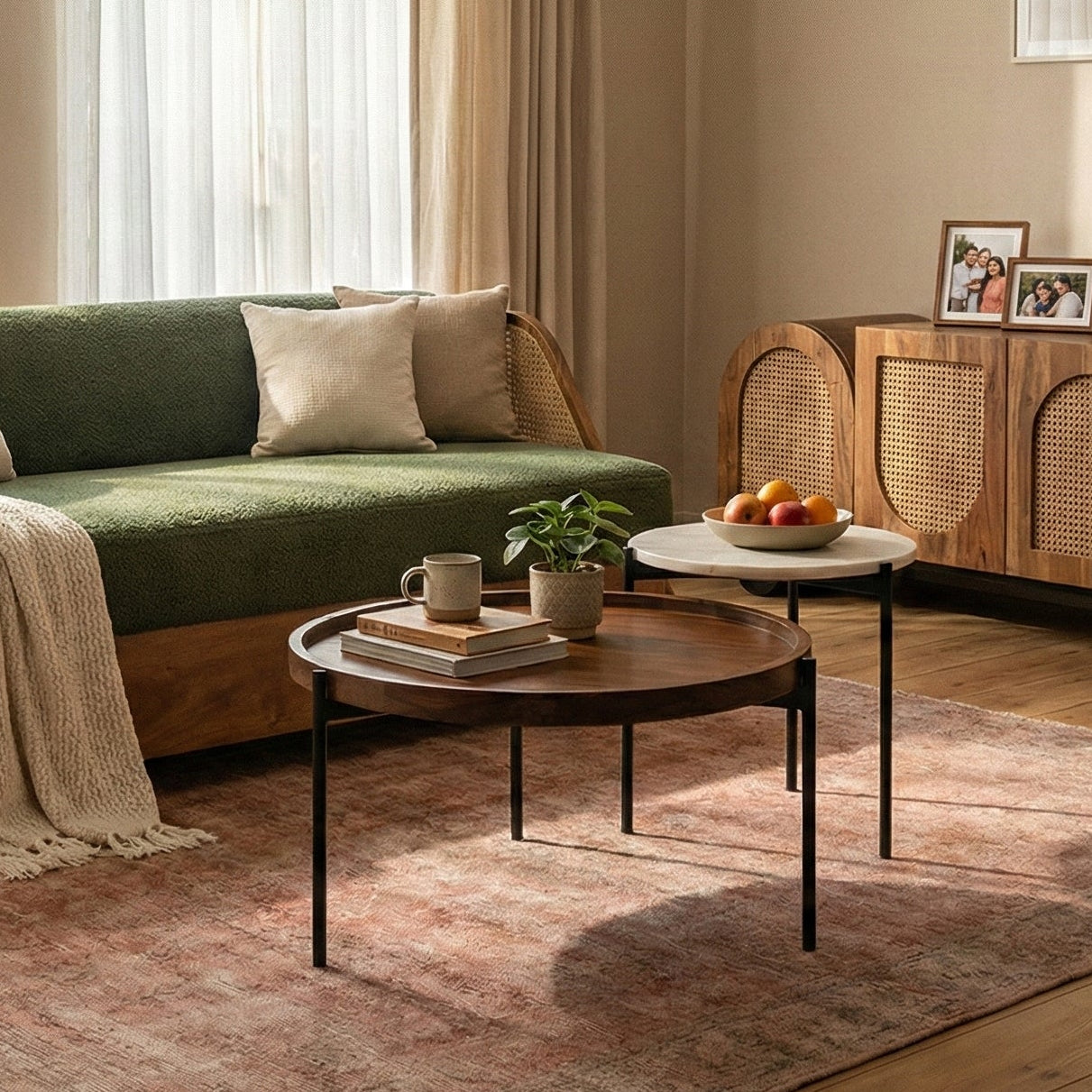 Throne Coffee Table Set Of 2