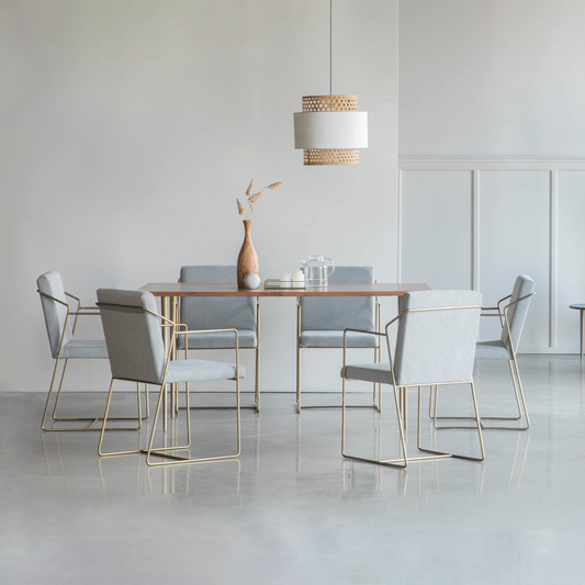 Toshi Dining Table With 6 Chairs
