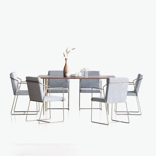 Toshi Dining Table With 6 Chairs