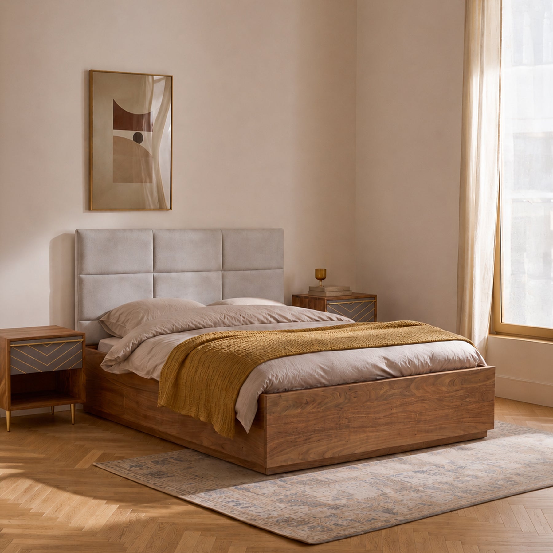 Toshi Queen Hydraulic Bed