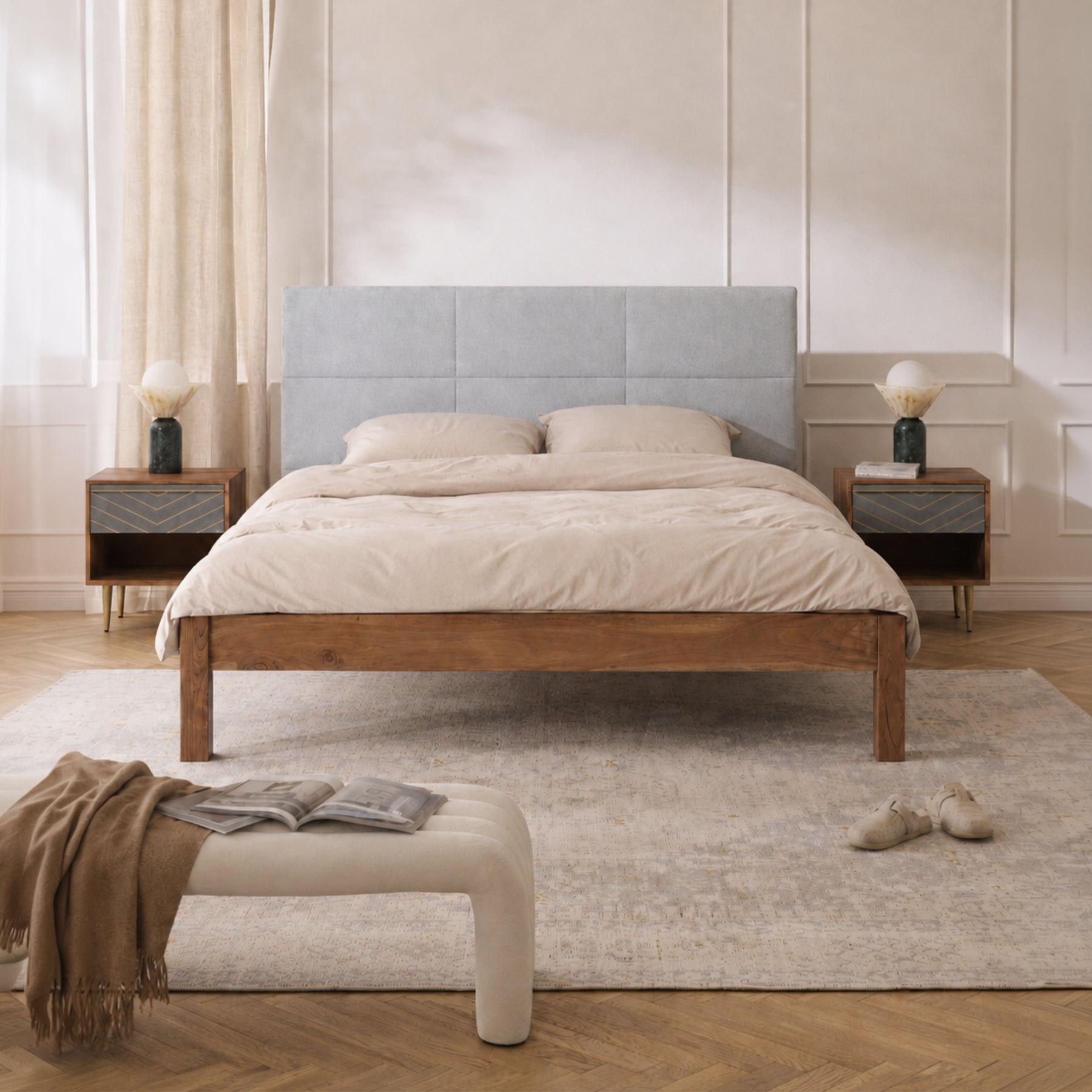 Toshi Queen Non Storage Bed