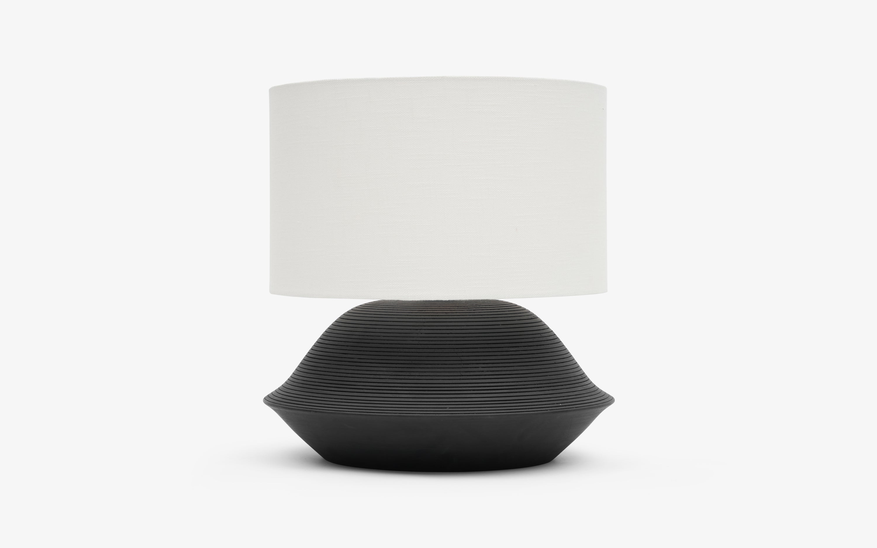 Umbra Squat Table Lamp - with white background - Orange Tree