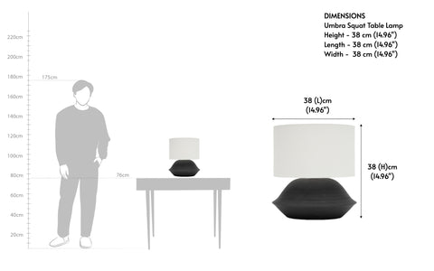 Umbra Squat Table Lamp