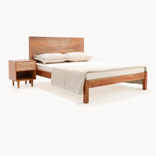 Bunka Queen Non Storage Bed