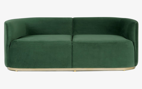 Vivian Three Seater Sofa Royal Green
