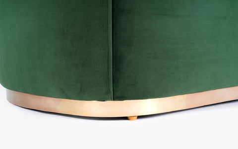 Vivian Three Seater Sofa Royal Green