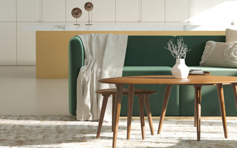Vivian Three Seater Sofa Royal Green