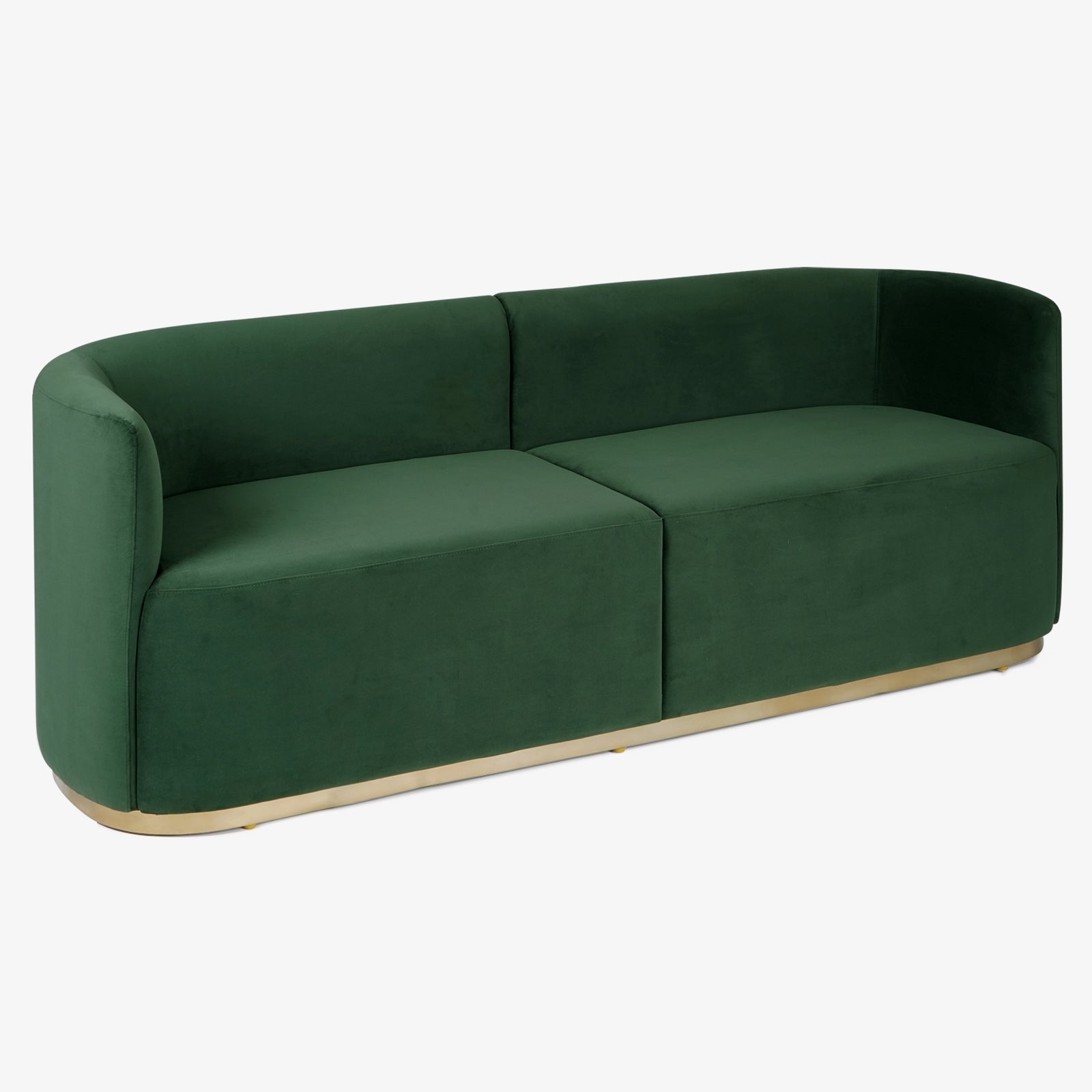 Vivian Three Seater Sofa Royal Green