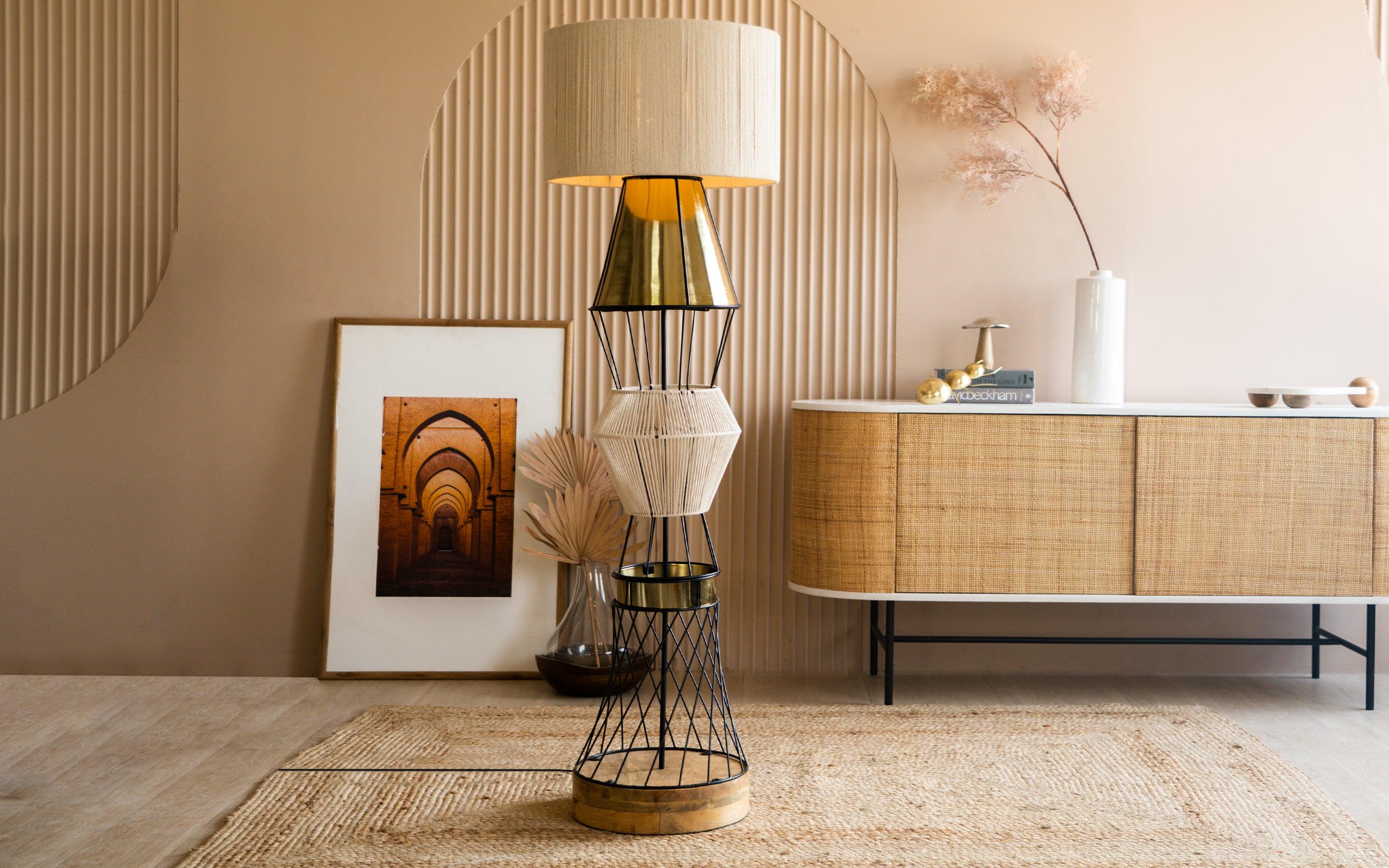Waldo Floor Lamp | Corner Lamp for living room - Orange Tree