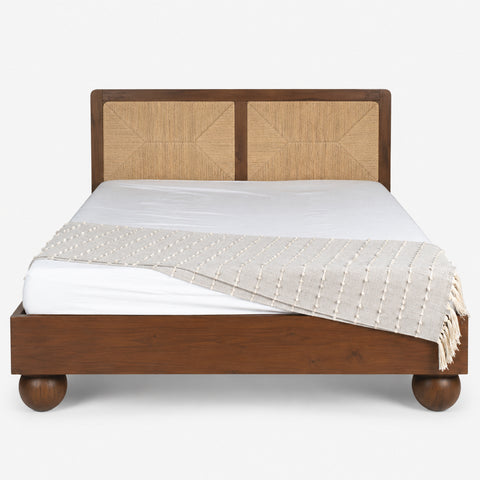 Abacus Acacia Wooden Bed