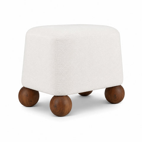 Abacus Wooden Pouf