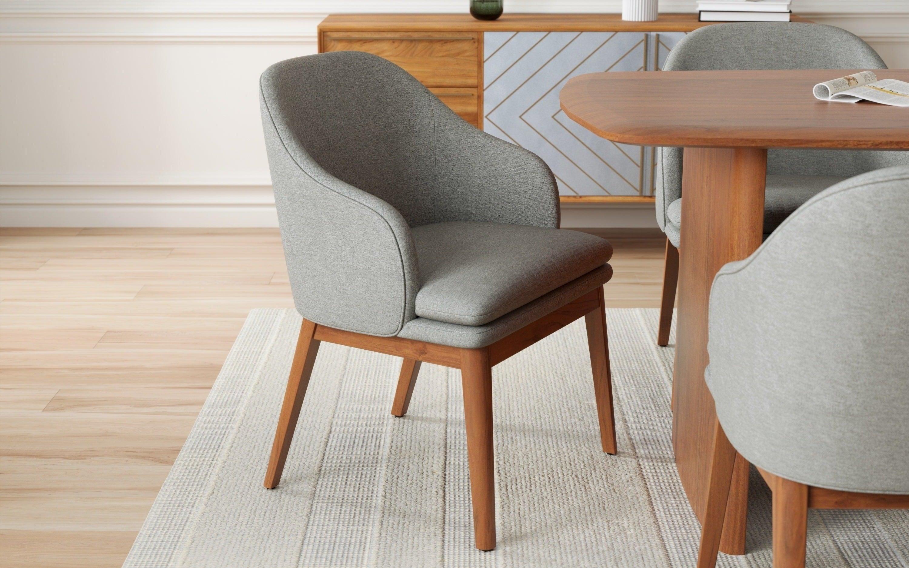 Wayane Dining Chair With Arms - Main Image