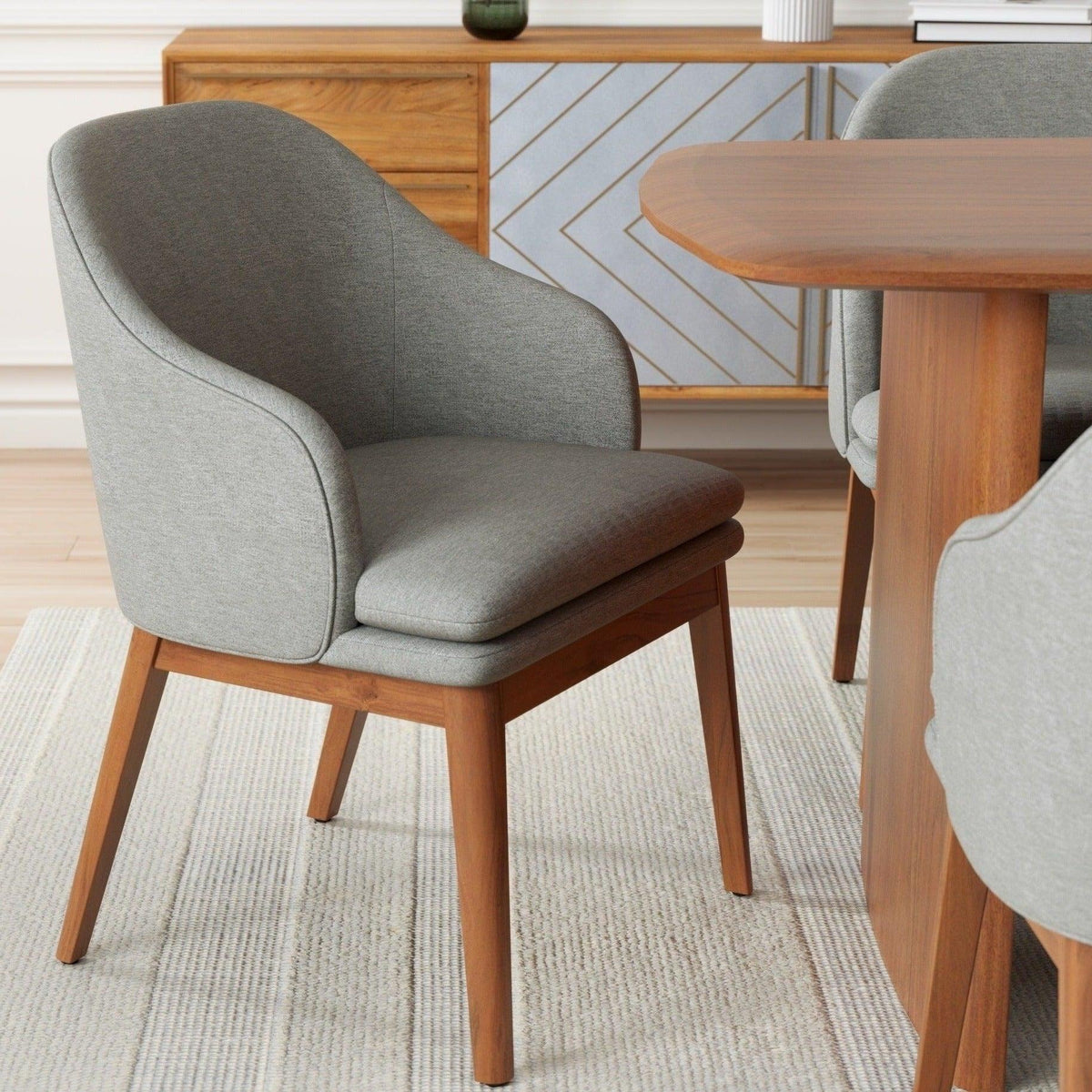 Wayane Dining Chair With Arms