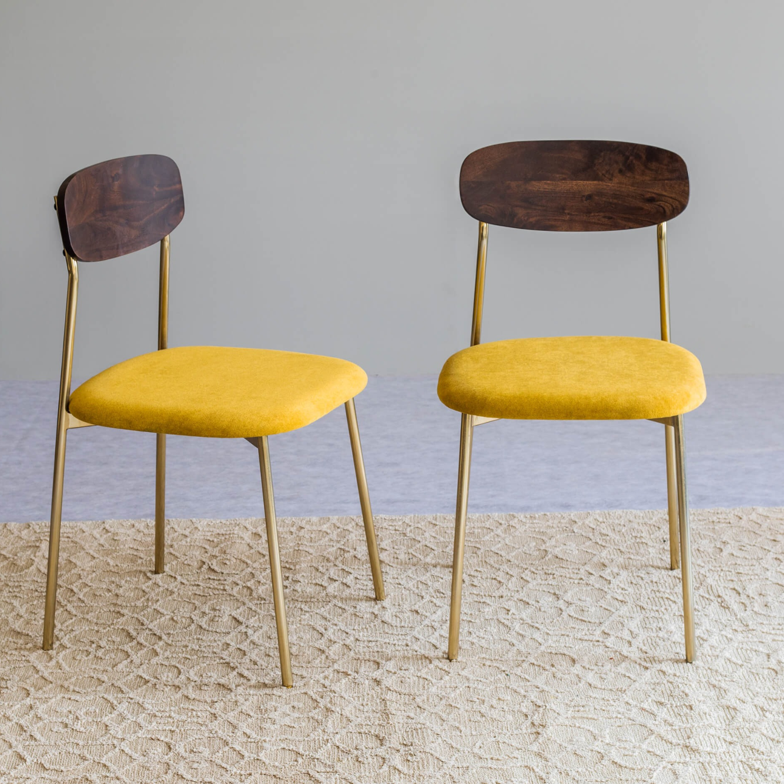 Yoho Dining Chair Set Of 2 American Walnut
