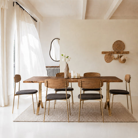 Yoho Dining Table With 6 Chairs
