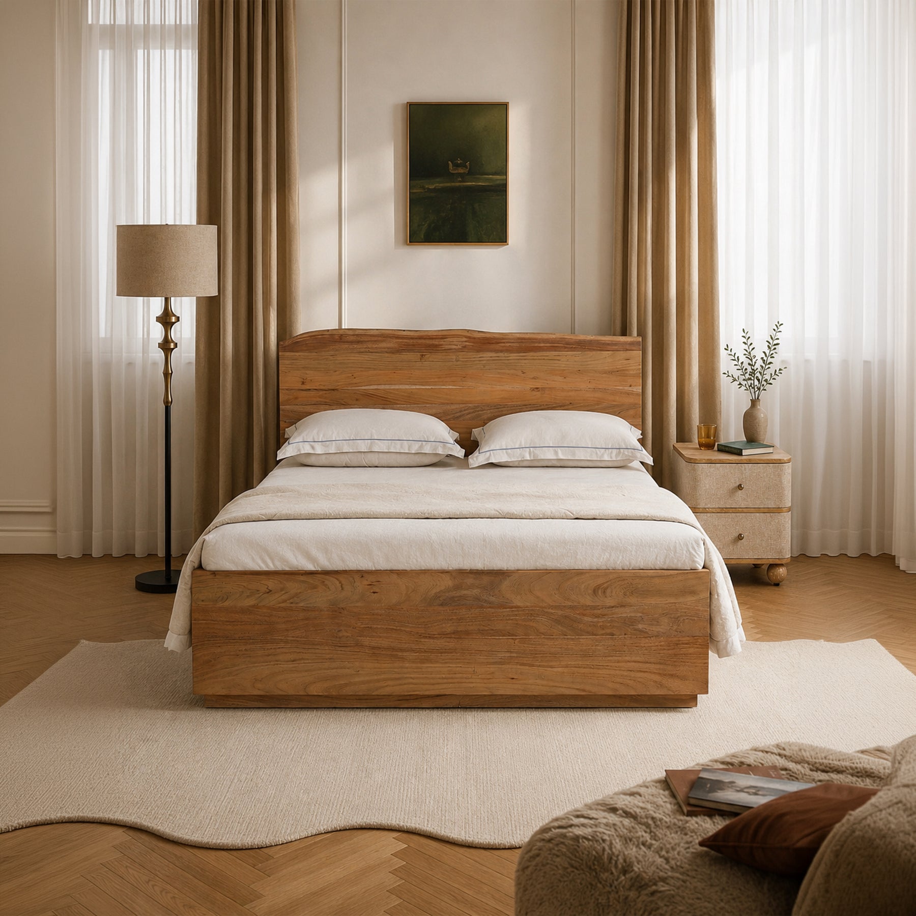 Yoho Queen Hydraulic Bed
