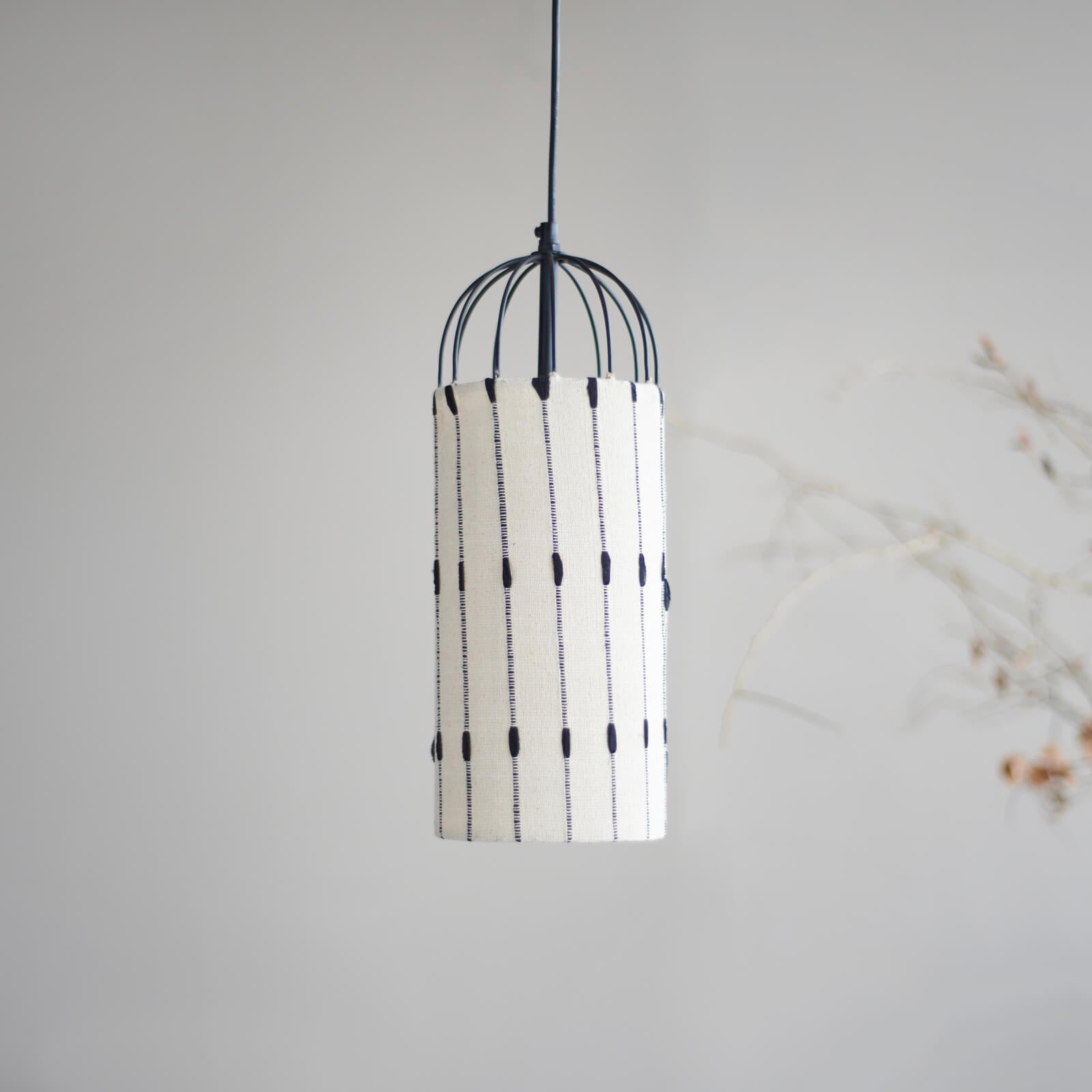 Antz Hanging Lamp Tall Black