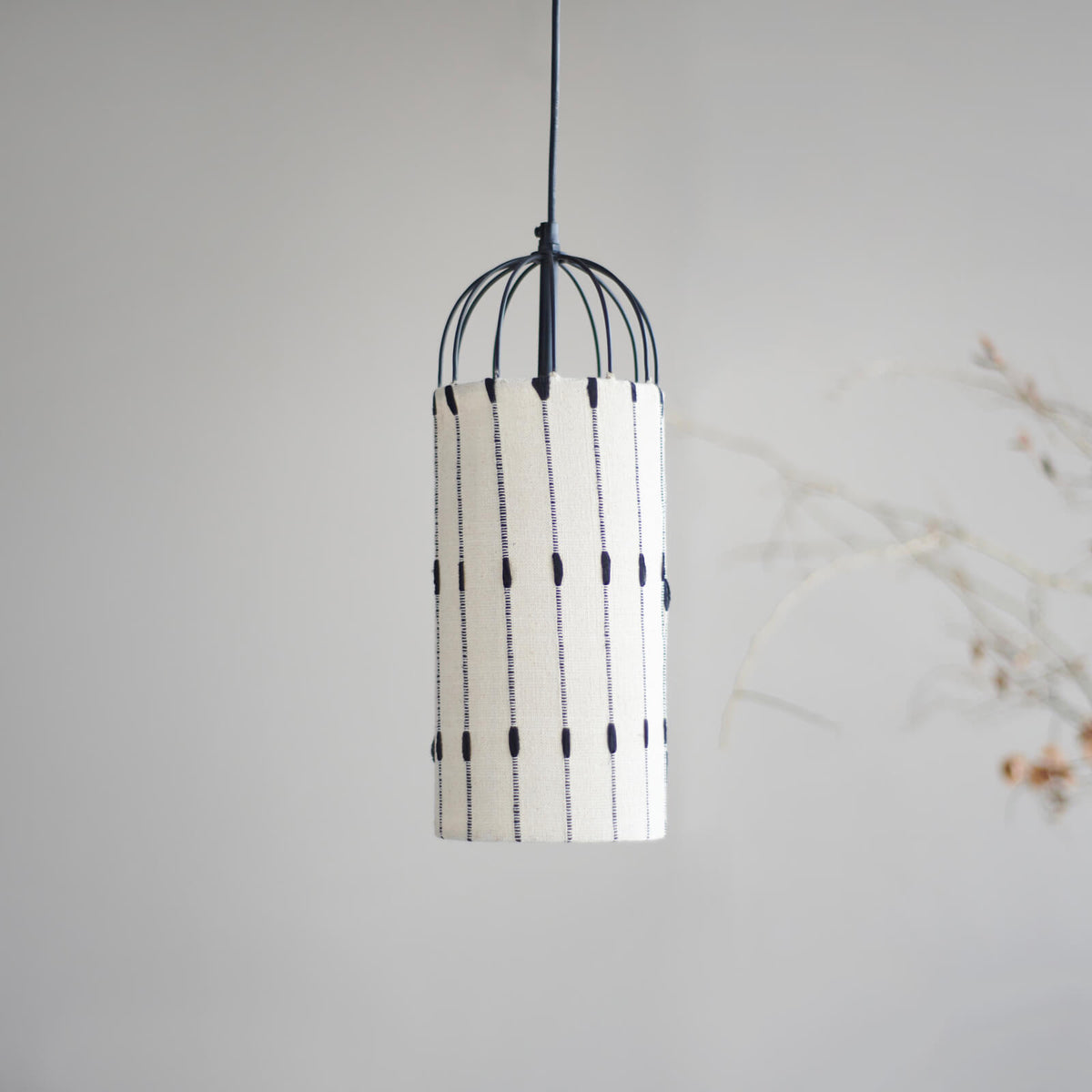 Antz Hanging Lamp Tall Black