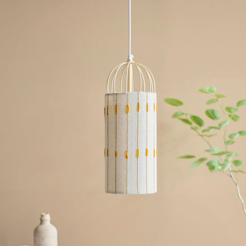 Antz Hanging Lamp Tall Mustard