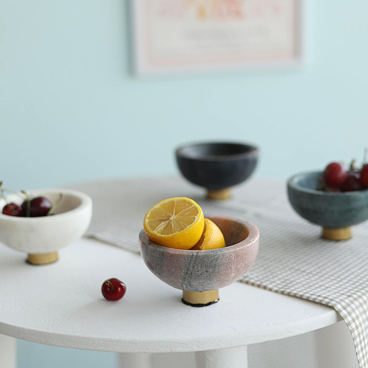Damas Bowl Marble Set Of 4