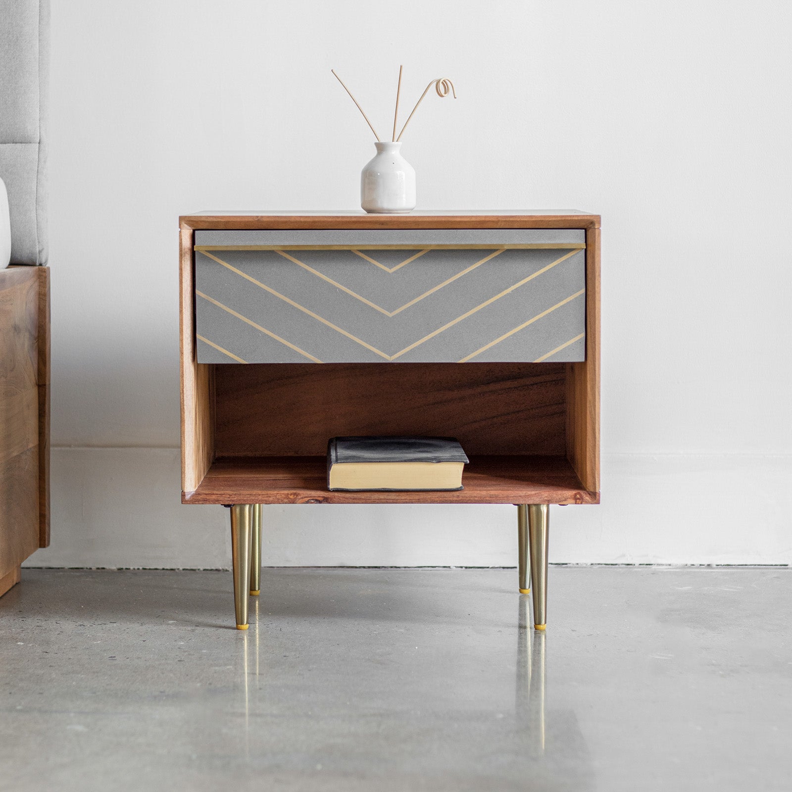 Toshi Bedside Table