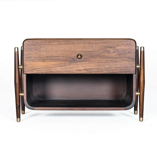 Navah Bedside Table Teak Wood