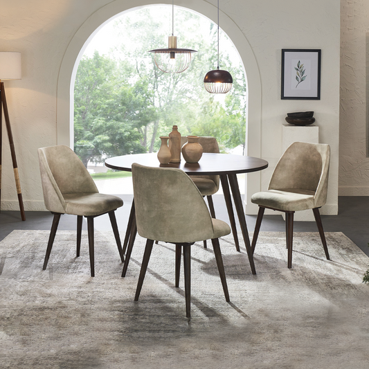 Bicasso Dining Table With 4 Chairs