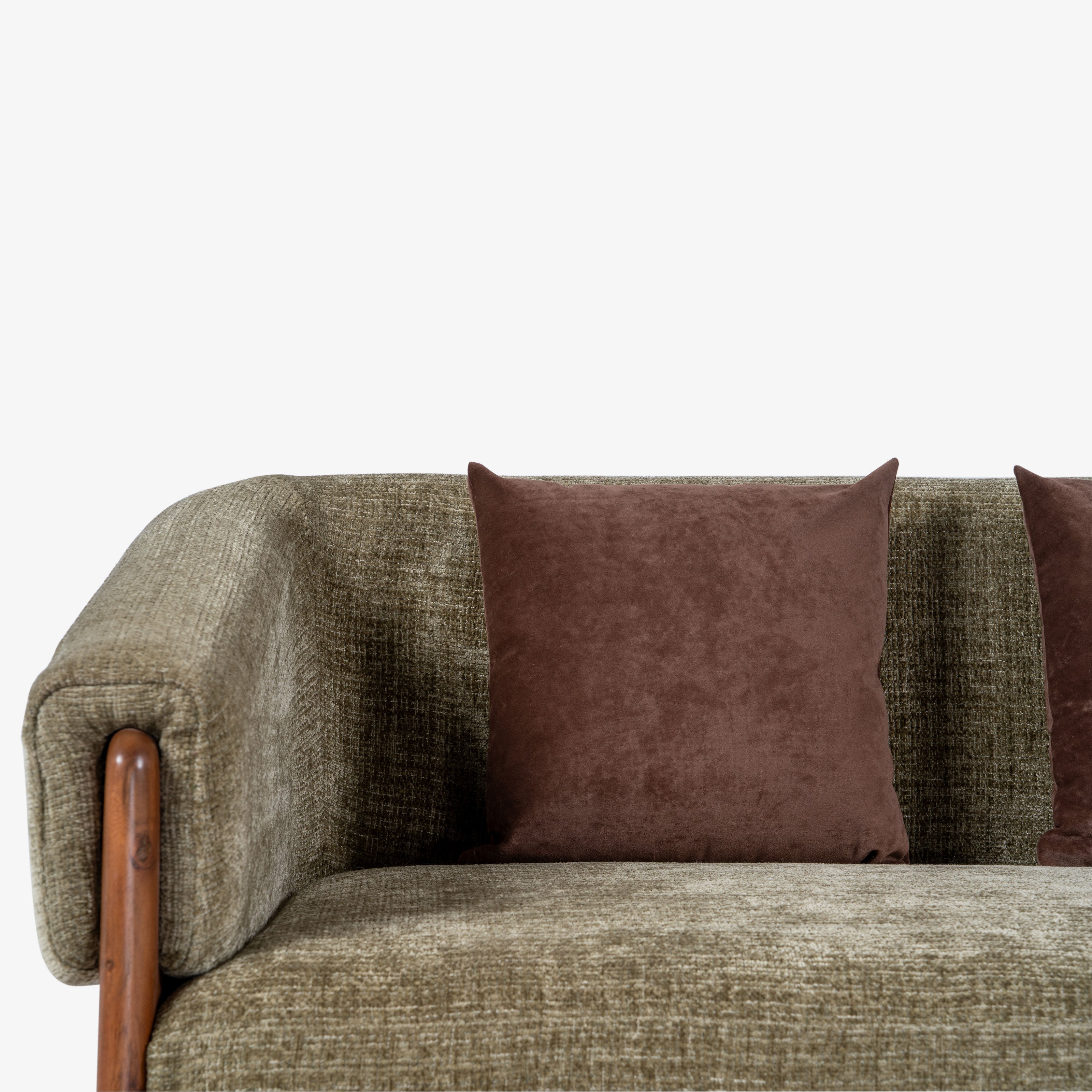 Sofa side corner cushion view