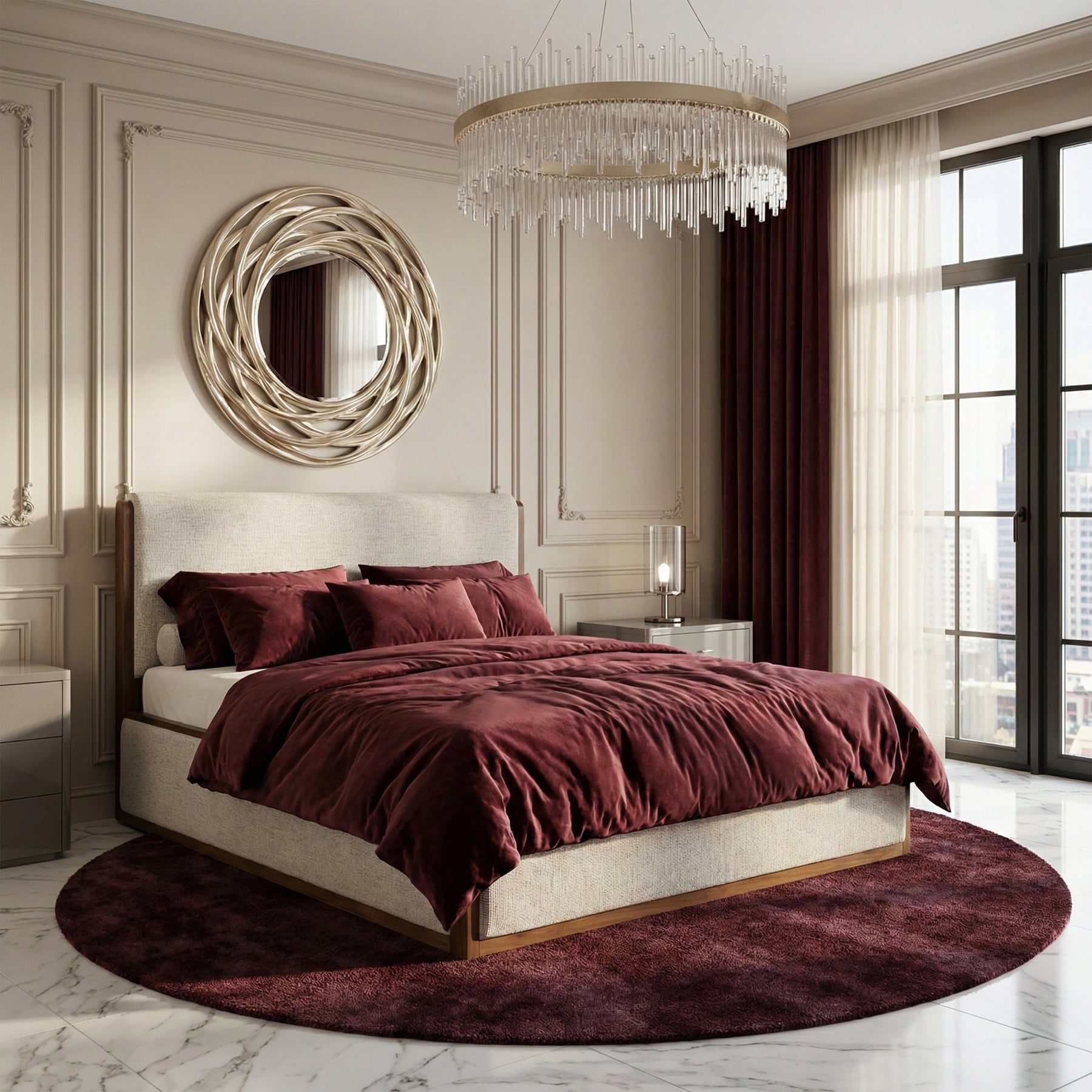 Cavallo Upholstered Queen Size Bed