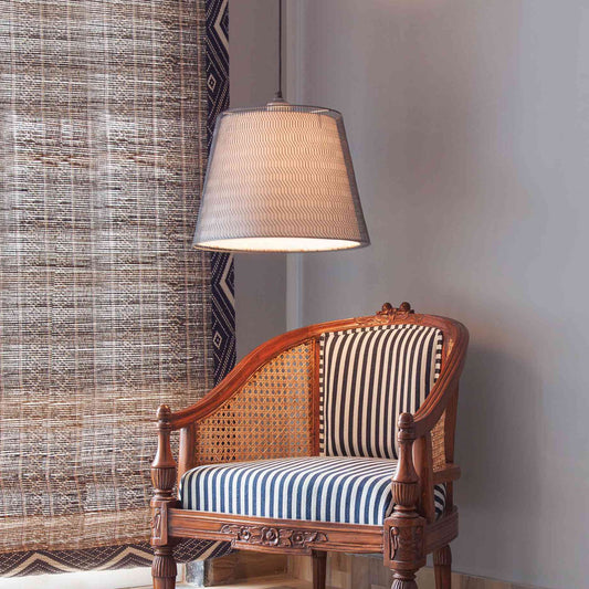 Rhombus Hanging Lamp Grey