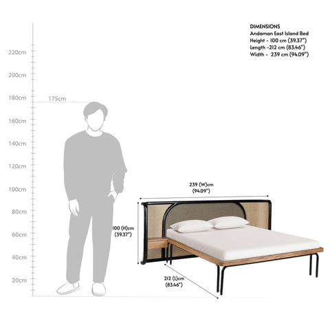 Andaman East Island Queen size Bed