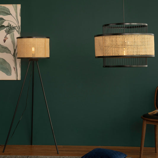New Canna Black Hanging Lamp