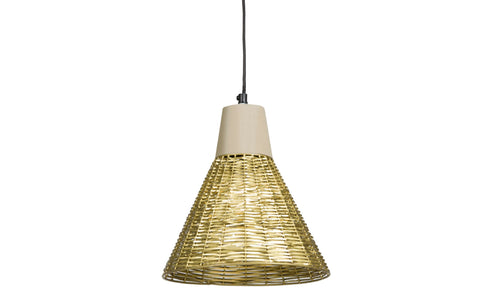 CageÃ‚Â Conical Hanging Lamp