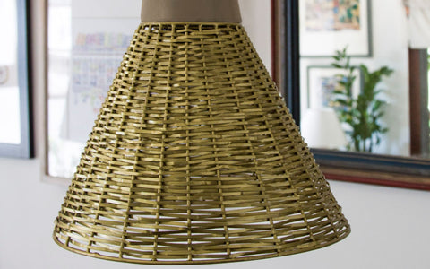 CageÃ‚Â Conical Hanging Lamp