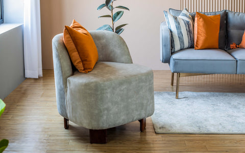 Comfortable Maru Lounge Chair. Spacious and Comfortable - Orange Tree Home Pvt. Ltd.