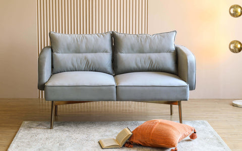 Barcelona 2 Seater Sofa Grey - Orange Tree Home Pvt. Ltd.