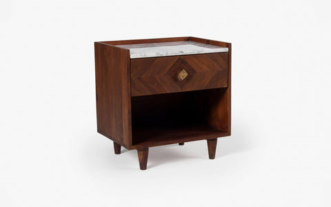 Dado Marble Bedside Table