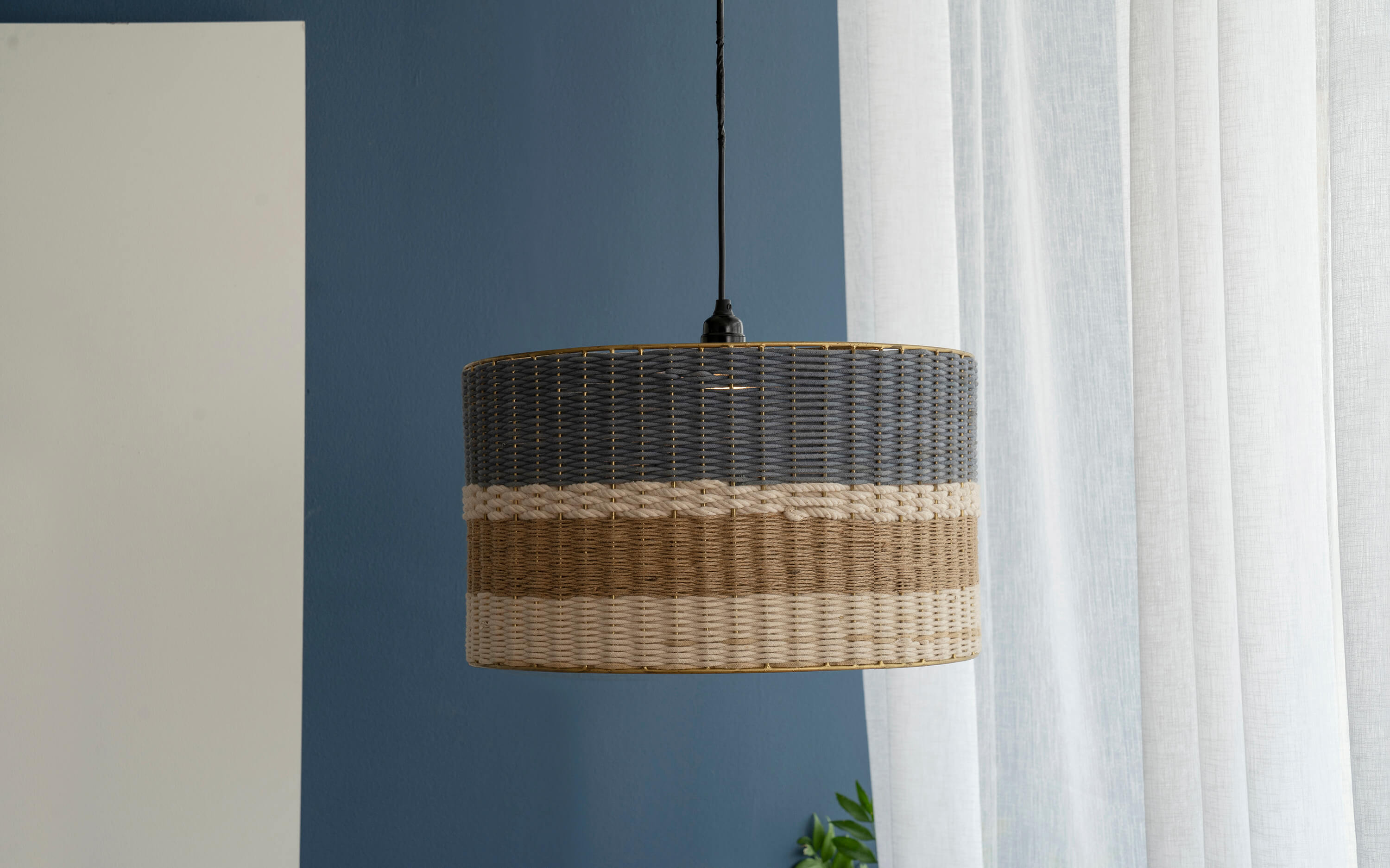 Arachne Drum Hanging Lamp - Orange Tree Home Pvt. Ltd.