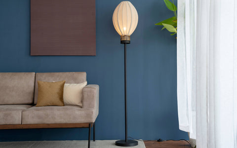 Bud Floor Lamp Black - Orange Tree Home Pvt. Ltd.