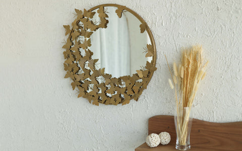 Butterfly Mirror - Orange Tree Home Pvt. Ltd.