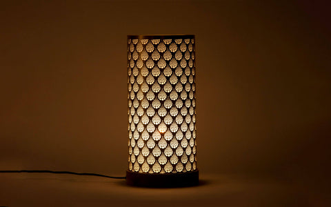 Cylo Table Lamp Gold - Orange Tree Home Pvt. Ltd.