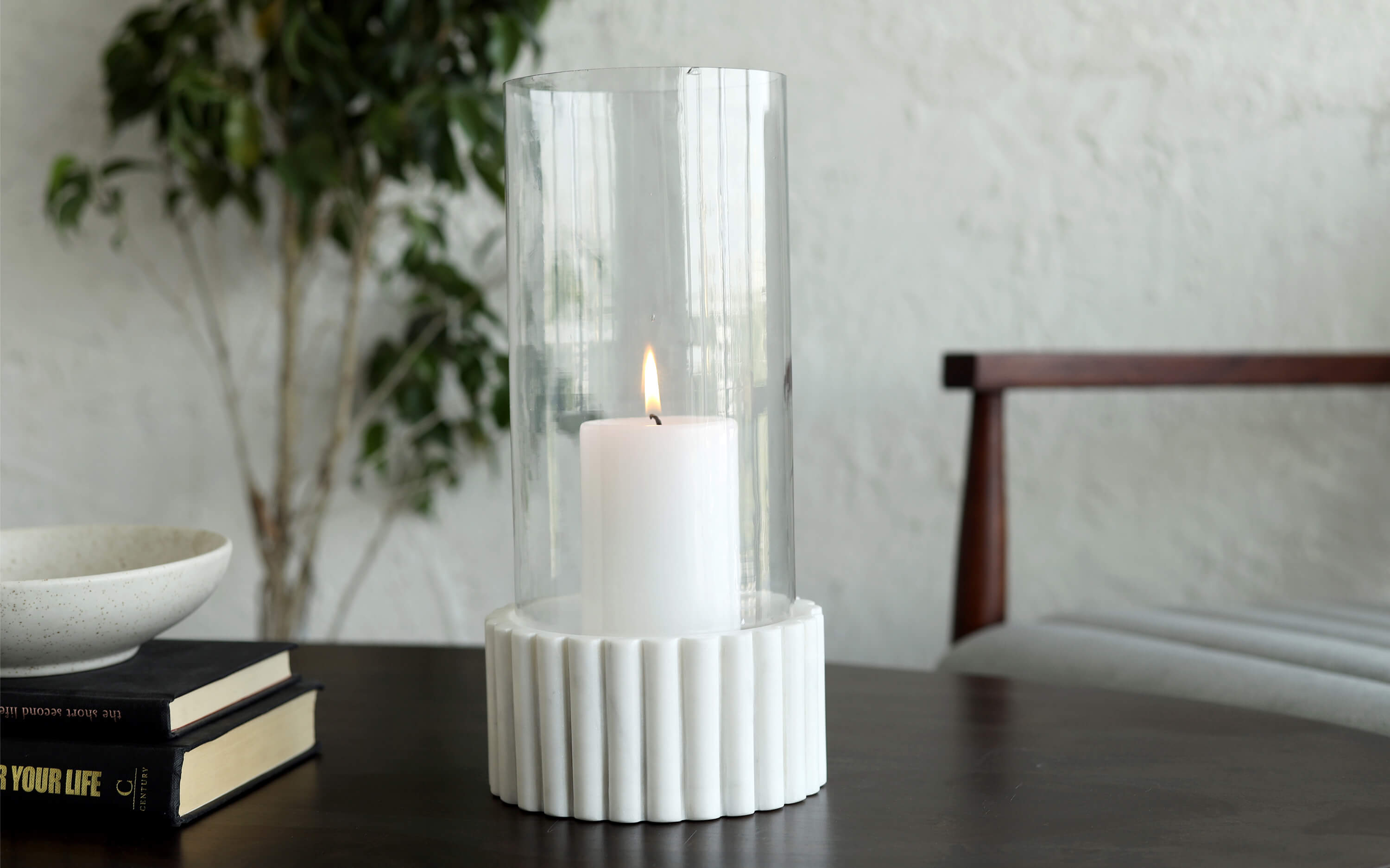 Doric Candle Holder. Diwali decoration Ideas for home - Orange Tree Homes.