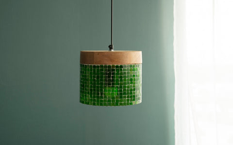 Freedom Squat Green Hanging Lamp - Orange Tree Home Pvt. Ltd.