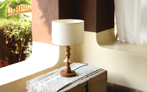 Jodha Copper Table Lamp - Orange Tree Home Pvt. Ltd.