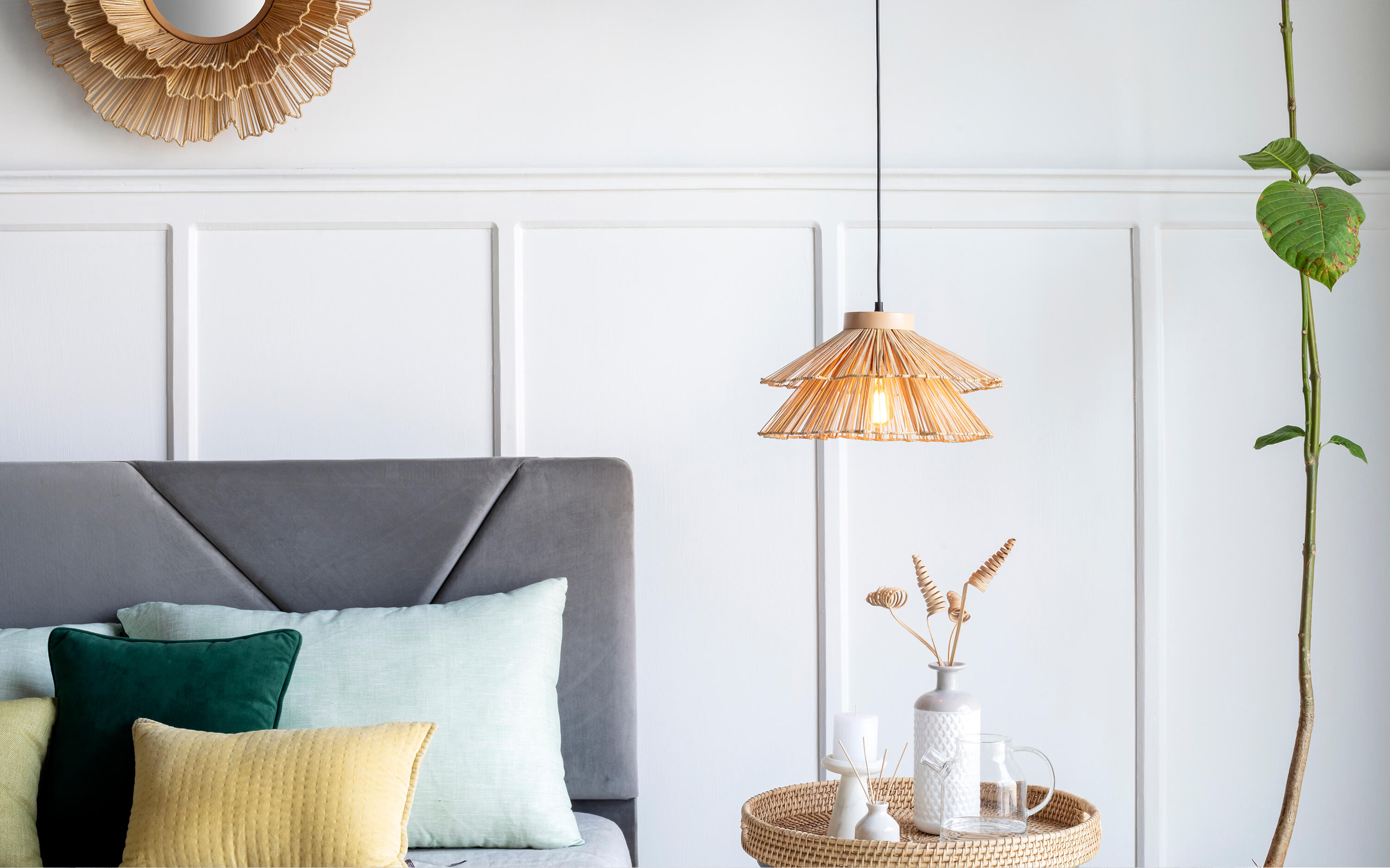 Hanging Light for a Rich Luxury Room - Orange Tree Home